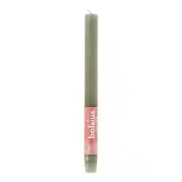 PLUS Bolsius Rustiek Shine dinerkaars Fresh Olive aanbieding