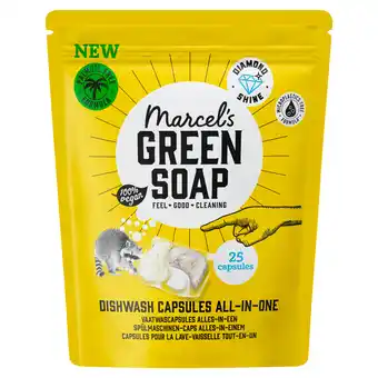 PLUS Marcel's Green Soap Vaatwas capsules all-in-one aanbieding