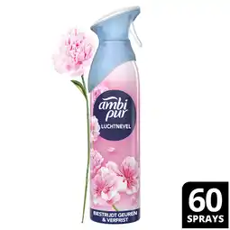 PLUS Ambipur Luchtnevel Vleugje Bloesem spray aanbieding