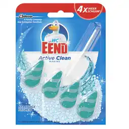 PLUS Wc Eend Toiletblok active clean marine aanbieding