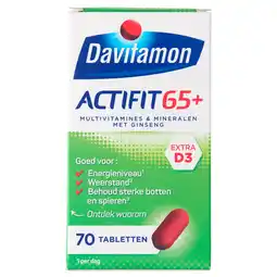 PLUS Davitamon Vitamine Actifit 65+ aanbieding