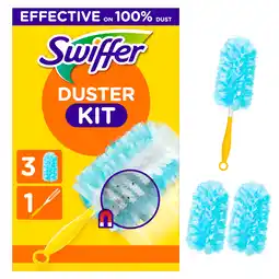 PLUS Swiffer Duster ITB starterkit + 3x navul aanbieding