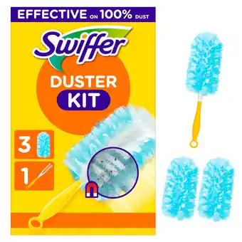 PLUS Swiffer Duster ITB starterkit + 3x navul aanbieding