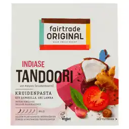 PLUS Fairtrade Original Tandoori indiaase kruidenpasta Fairtra aanbieding