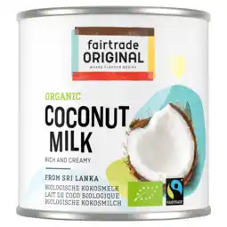 PLUS Fairtrade Original Kokosmelk Fairtrade bio aanbieding