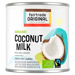 PLUS Fairtrade Original Kokosmelk Fairtrade bio aanbieding
