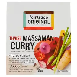 PLUS Fairtrade Original Thaise massaman kruidenpasta Fairtrade aanbieding