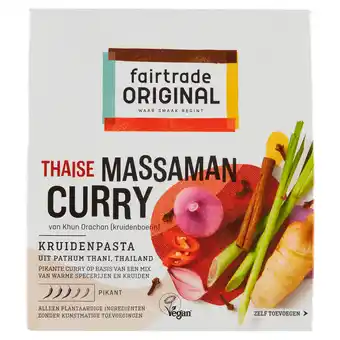PLUS Fairtrade Original Thaise massaman kruidenpasta Fairtrade aanbieding