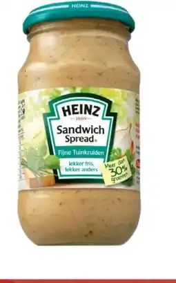 Budget Food Heinz Sandwichspread Tuinkruiden aanbieding
