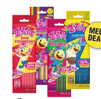 Budget Food Zozole Strawberry, Watermelon, Rainbow of Painter Blue aanbieding