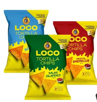 Budget Food Loco Tortilla Chips aanbieding