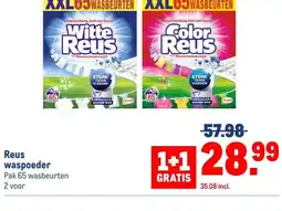 Makro Reus waspoeder Pak 65 wasbeurten aanbieding