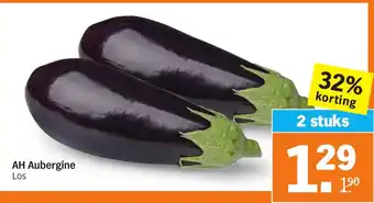 Albert Heijn AH Aubergine aanbieding