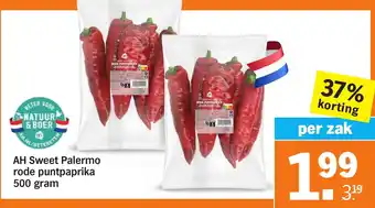 Albert Heijn AH Sweet Palermo rode puntpaprika aanbieding