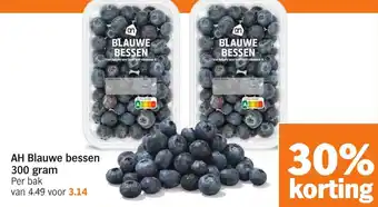 Albert Heijn AH Blauwe bessen aanbieding