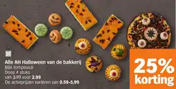 Albert Heijn Alle AH Halloween van de bakkerij aanbieding