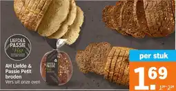 Albert Heijn AH Liefde & Passie Petit broden aanbieding