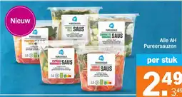 Albert Heijn Alle AH Pureersauzen aanbieding