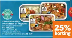 Albert Heijn Alle AH Scharrelkip ovenschotels of traybakes aanbieding