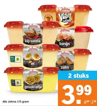 Albert Heijn Alle Johma aanbieding