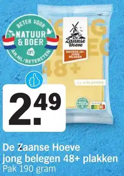 Albert Heijn De Zaanse Hoeve jong belegen 48+ plakken aanbieding