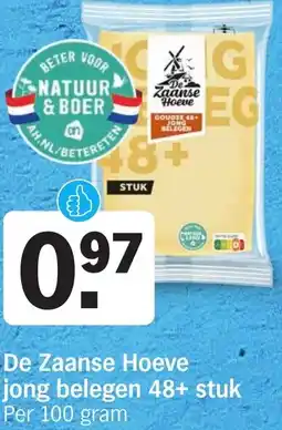 Albert Heijn De Zaanse Hoeve jong belegen 48+ stuk aanbieding