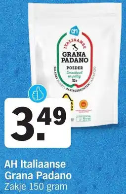 Albert Heijn AH Italiaanse Grana Padano aanbieding