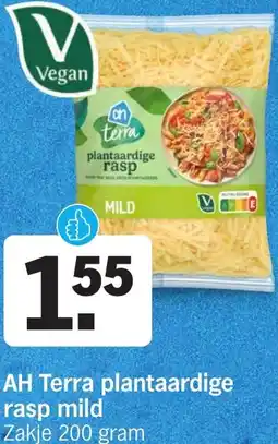 Albert Heijn AH Terra plantaardige rasp mild aanbieding