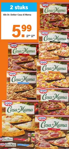 Albert Heijn Alle Dr. Oetker Casa di Mama aanbieding