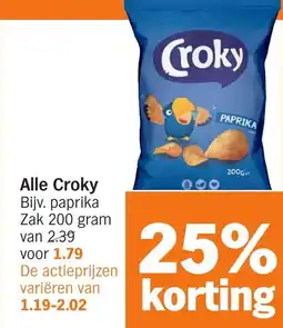 Albert Heijn Alle Croky aanbieding