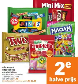 Albert Heijn Alle A-merk uitdeelsnoep en chocolade aanbieding