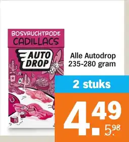 Albert Heijn Alle Autodrop aanbieding