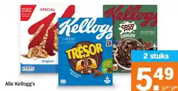 Albert Heijn Alle Kellogg's aanbieding