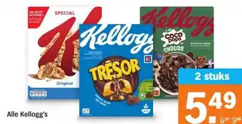 Albert Heijn Alle Kellogg's aanbieding