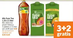 Albert Heijn Alle Fuze Tea aanbieding
