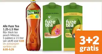Albert Heijn Alle Fuze Tea aanbieding