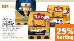Albert Heijn Alle Texels of Affligem multipacks aanbieding