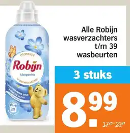 Albert Heijn Alle Robijn wasverzachters aanbieding