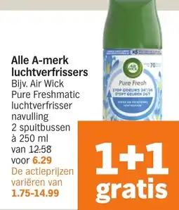 Albert Heijn Alle A-merk luchtverfrissers aanbieding