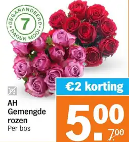 Albert Heijn AH Gemengde rozen aanbieding