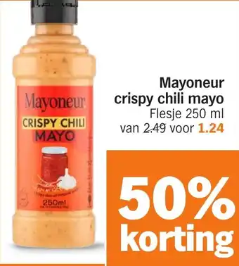 Albert Heijn Mayoneur crispy chili mayo aanbieding