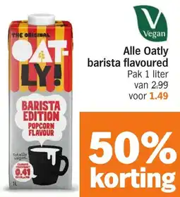 Albert Heijn Alle Oatly barista flavoured aanbieding
