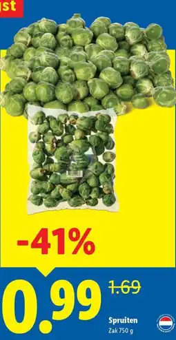 Lidl Spruiten aanbieding