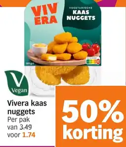 Albert Heijn Vivera kaas nuggets aanbieding
