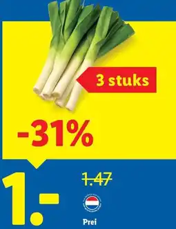 Lidl Prei aanbieding