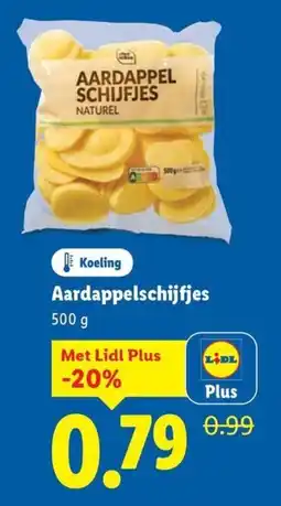 Lidl Aardappelschijfjes aanbieding
