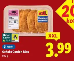 Lidl Gehakt Cordon Bleu aanbieding