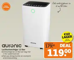 Albert Heijn Auronic Luchtontvochtiger 12 liter aanbieding