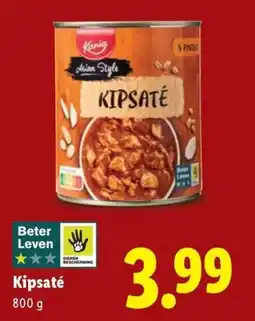 Lidl Kipsaté aanbieding