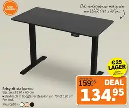 Albert Heijn Brixy zit-sta bureau aanbieding